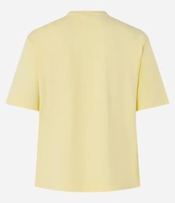 Blusa em Algodão com Flores Bordadas na Barra