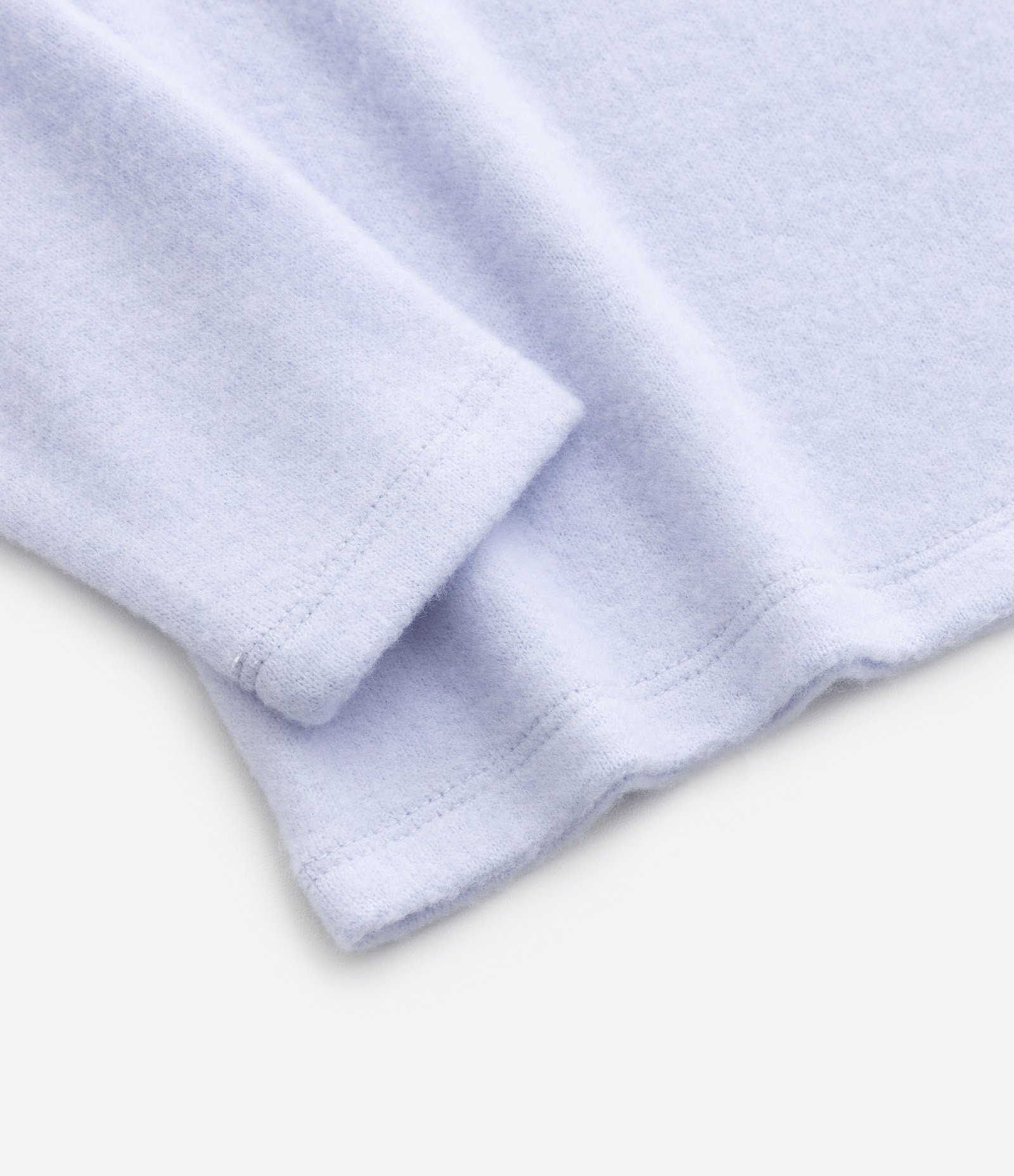 Blusa Infantil em Tricô com Babadinhos - Tam 1 a 5 Anos Lilás 4