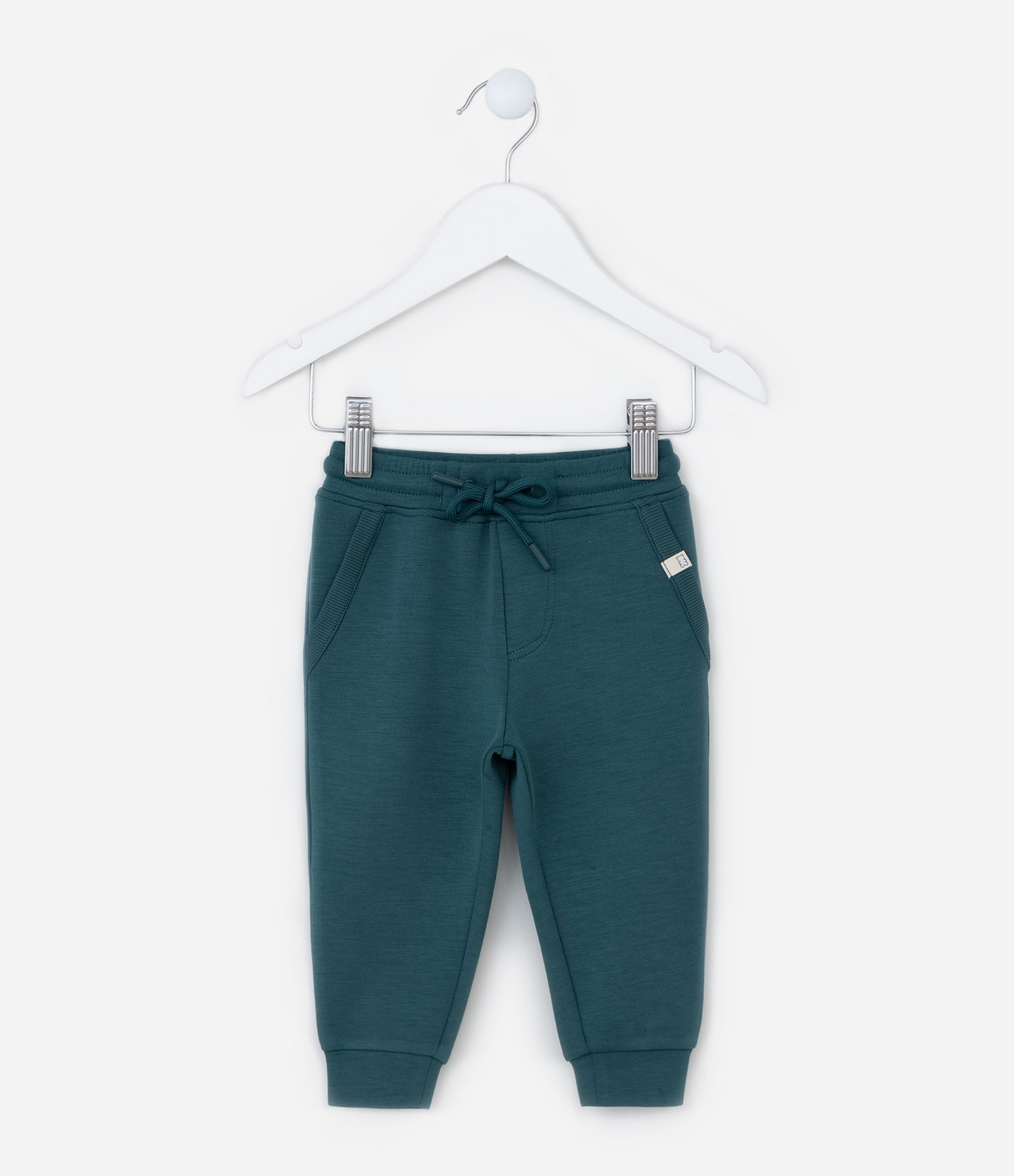 Calça Jogger Infantil em Malha Modal - Tam 0 a 12 meses 1