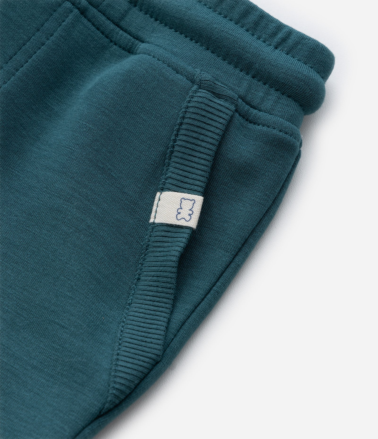 Calça Jogger Infantil em Malha Modal - Tam 0 a 12 meses 4