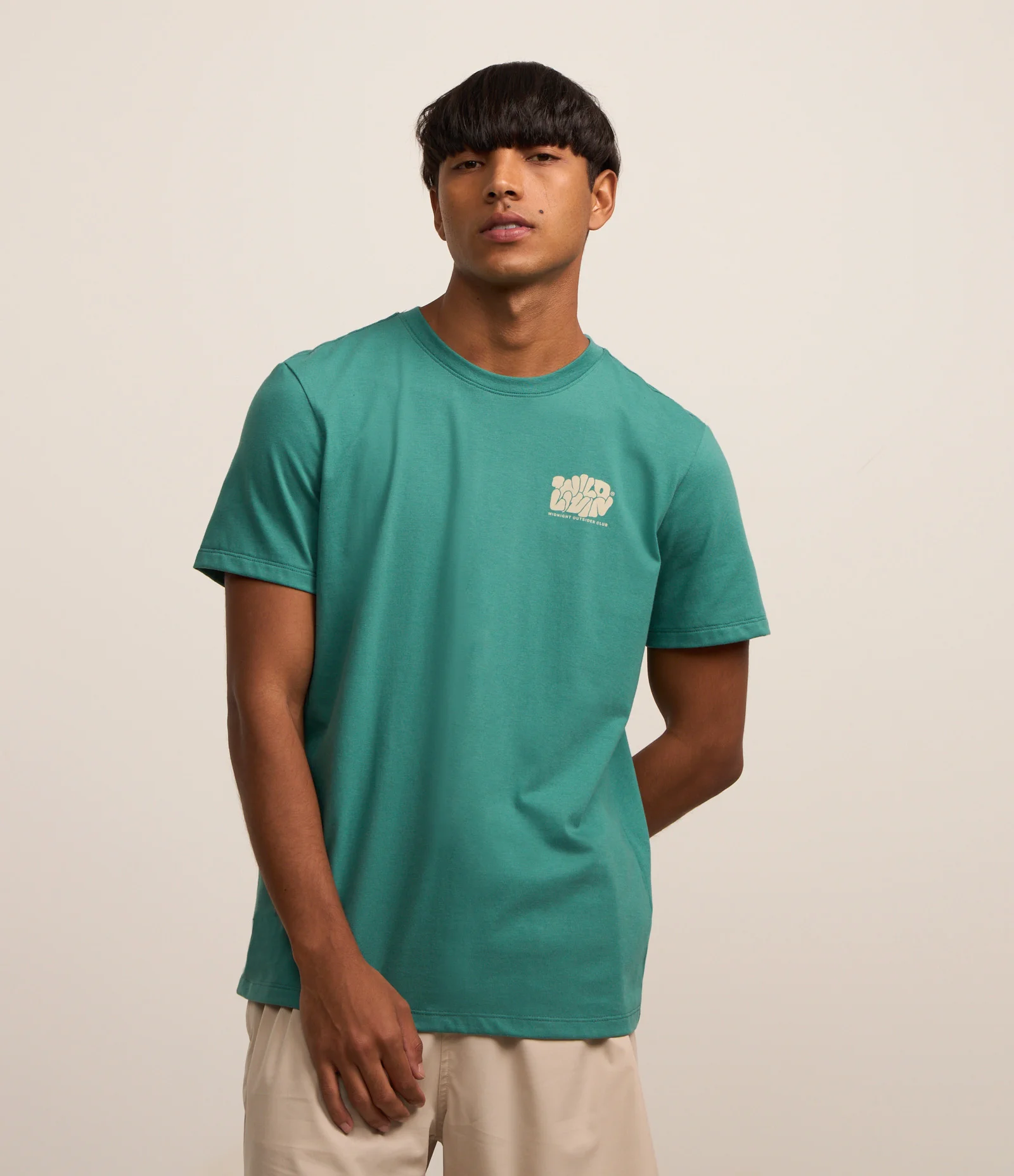 Camiseta Comfort em Algodão com Estampa Photoprint Azul 1