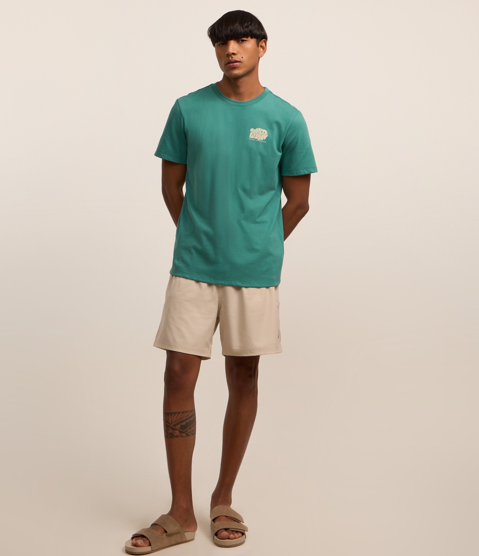 Camiseta Comfort em Algodão com Estampa Photoprint Azul 2