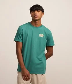 Camiseta Comfort em Algodão com Estampa Photoprint