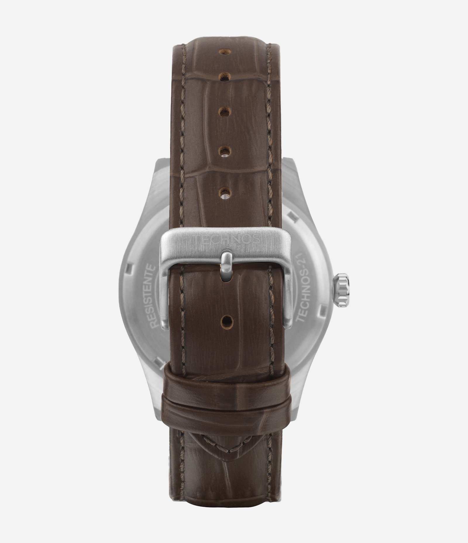 Relógio Technos Masculino Analógico  Marrom 3