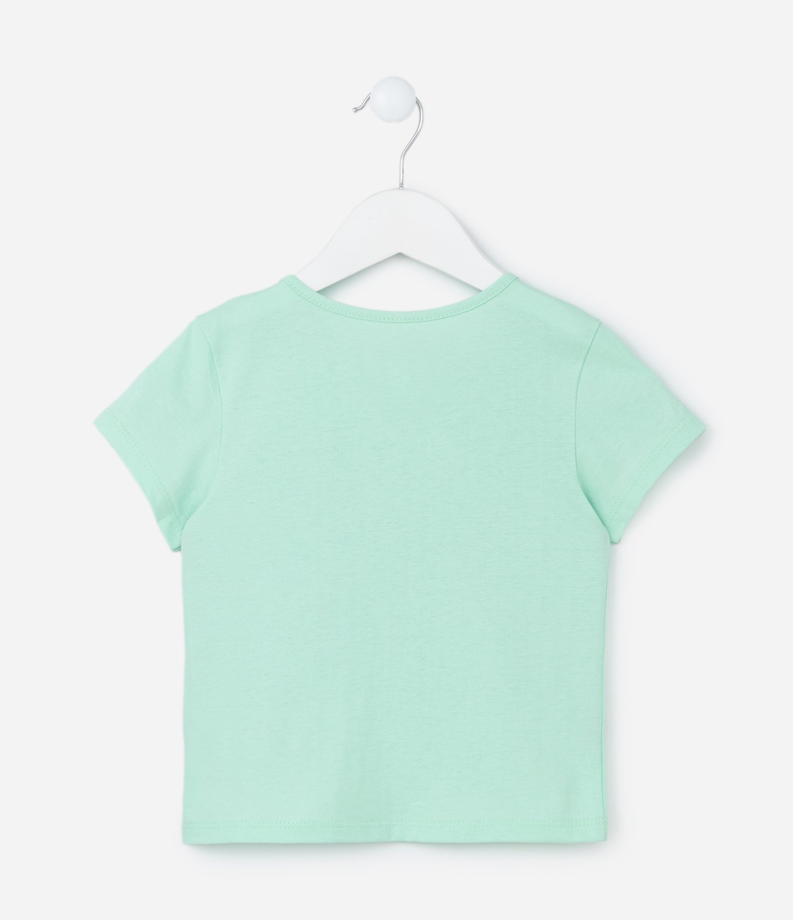 Blusa Infantil com Estampa Conchinha - Tam 1 a 5 Anos Verde 2