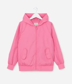 Jaqueta Quebra Vento Infantil com Capuz - Tam 5 a 14 Anos