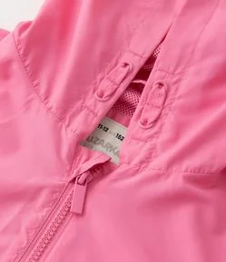 Jaqueta Quebra Vento Infantil com Capuz - Tam 5 a 14 Anos