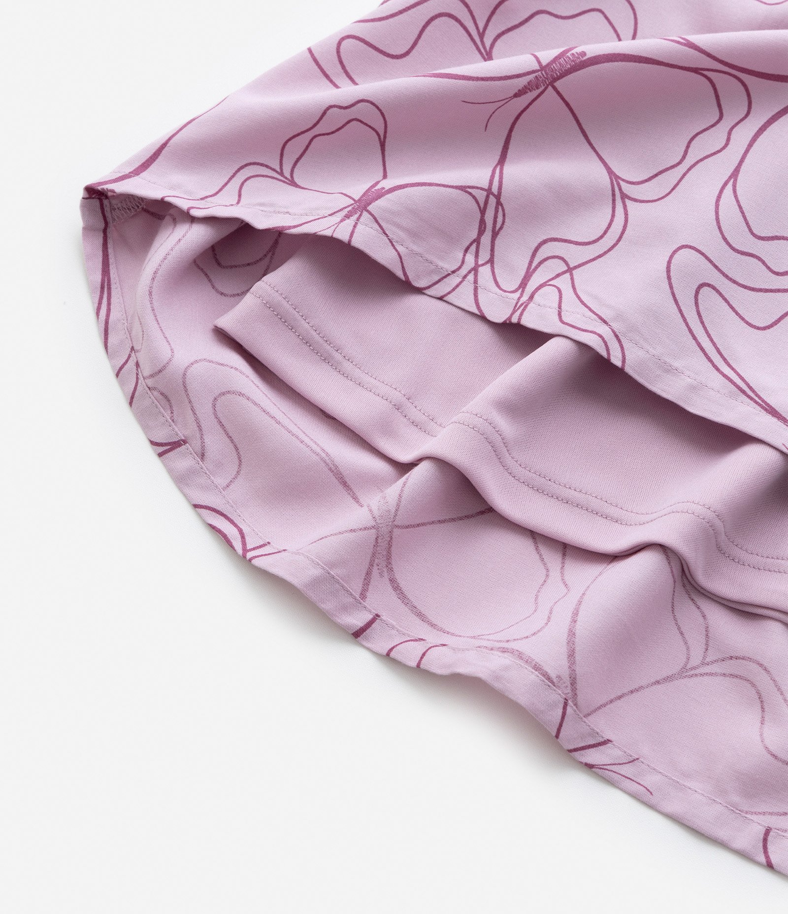 Vestido Infantil com Mangas Bufantes e Estampa Borboleta - Tam 5 a 14 Anos Rosa 3