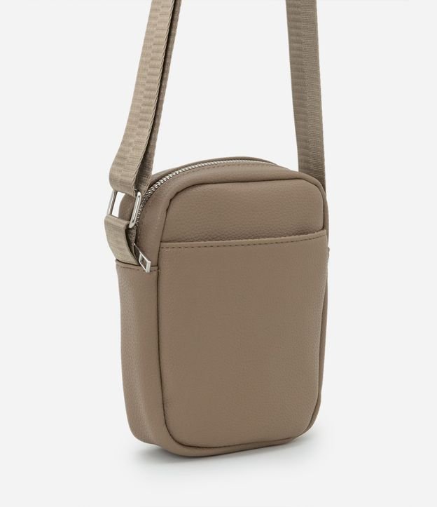 Bolsa Mini Bag em PU com Textura