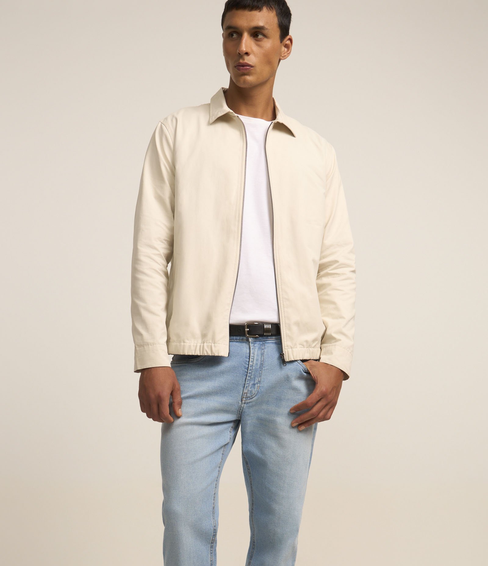 Calça Slim em Jeans com Elastano Azul 2