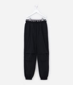 Calça Parachute Infantil com Cós Elástico - Tam 5 a 14  Anos