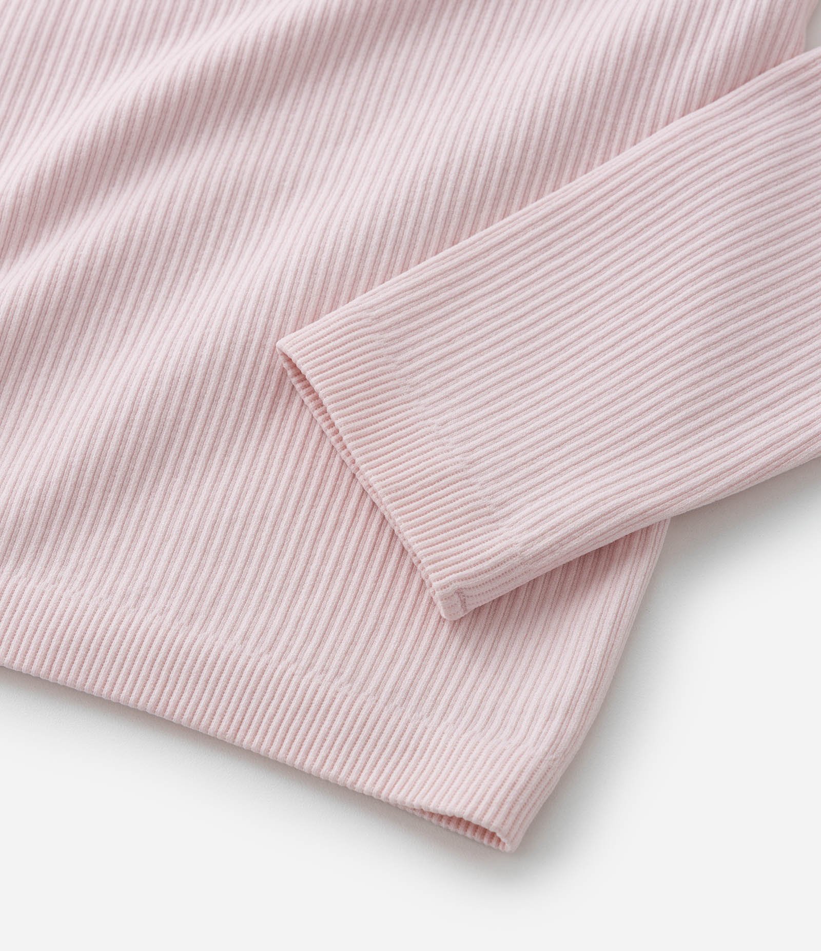 Camiseta Infantil Canelada Seamless - Tam 5 a 14 Anos Rosa 4