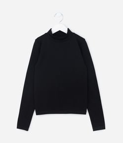 Camiseta Infantil Canelada Seamless - Tam 5 a 14 Anos