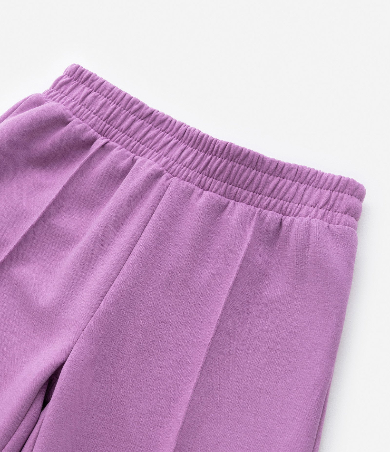 Calça Wide Leg Infantil com Bolsos Cargo - Tam 5 a 14 Anos Roxo 4
