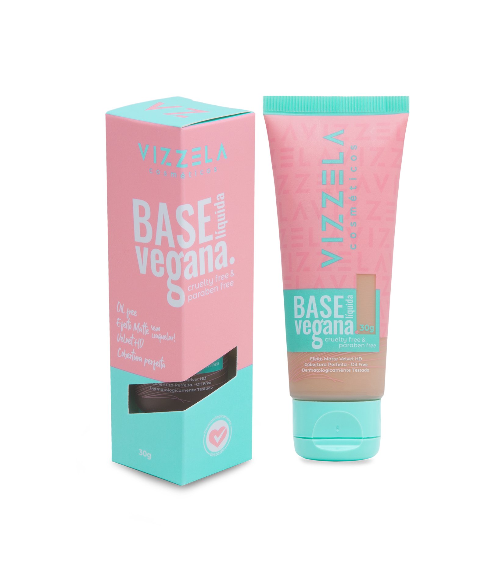 Base Líquida Vizzela Cor 08 2