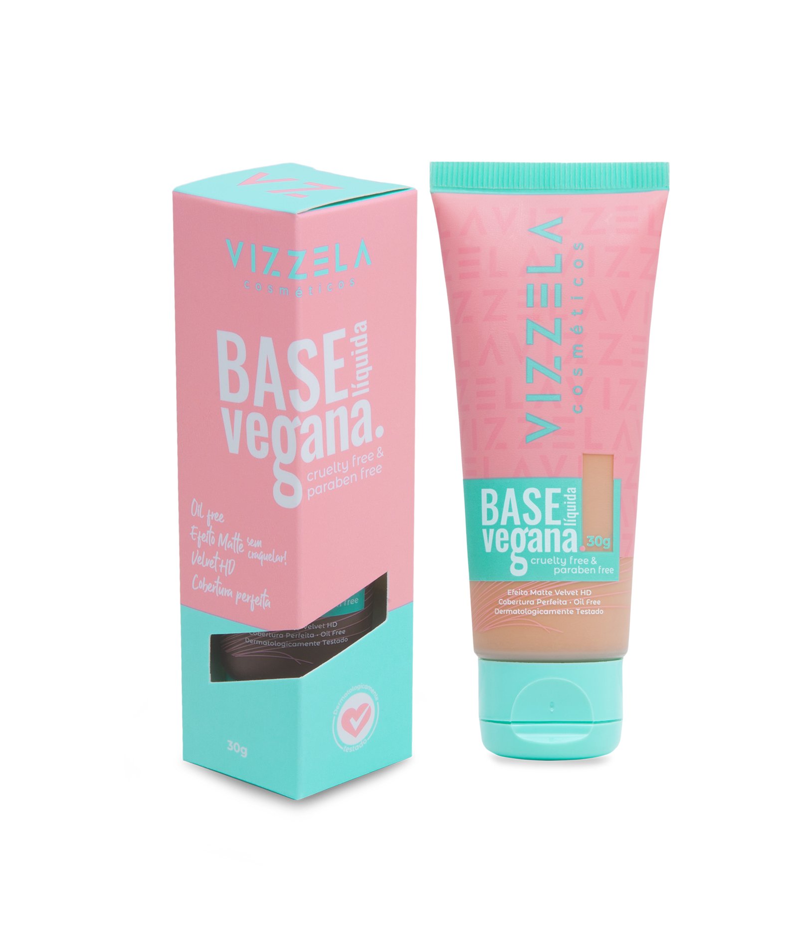 Base Líquida Vizzela Cor 09 2