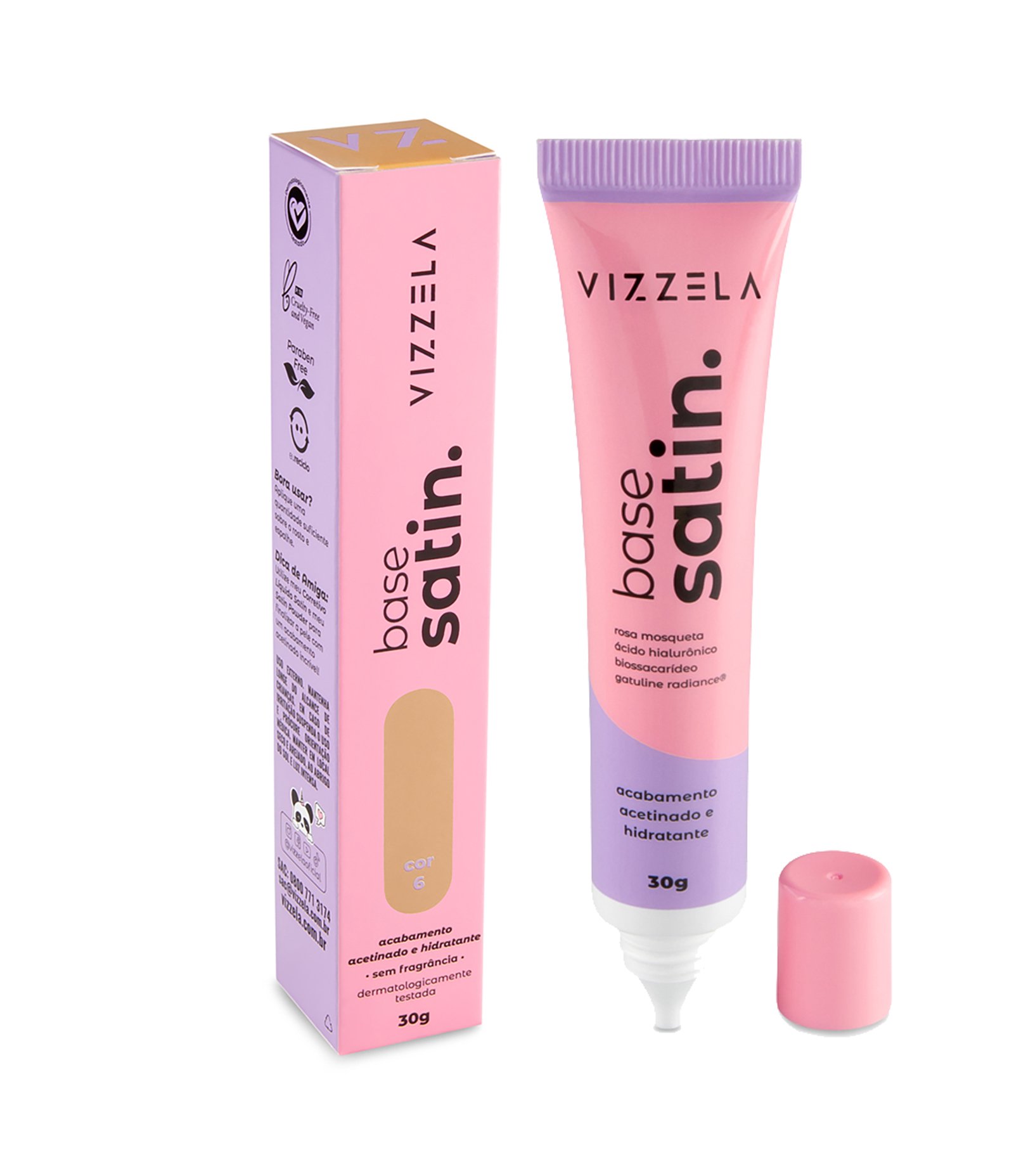 Base Satin Vizzela  Cor 6 1