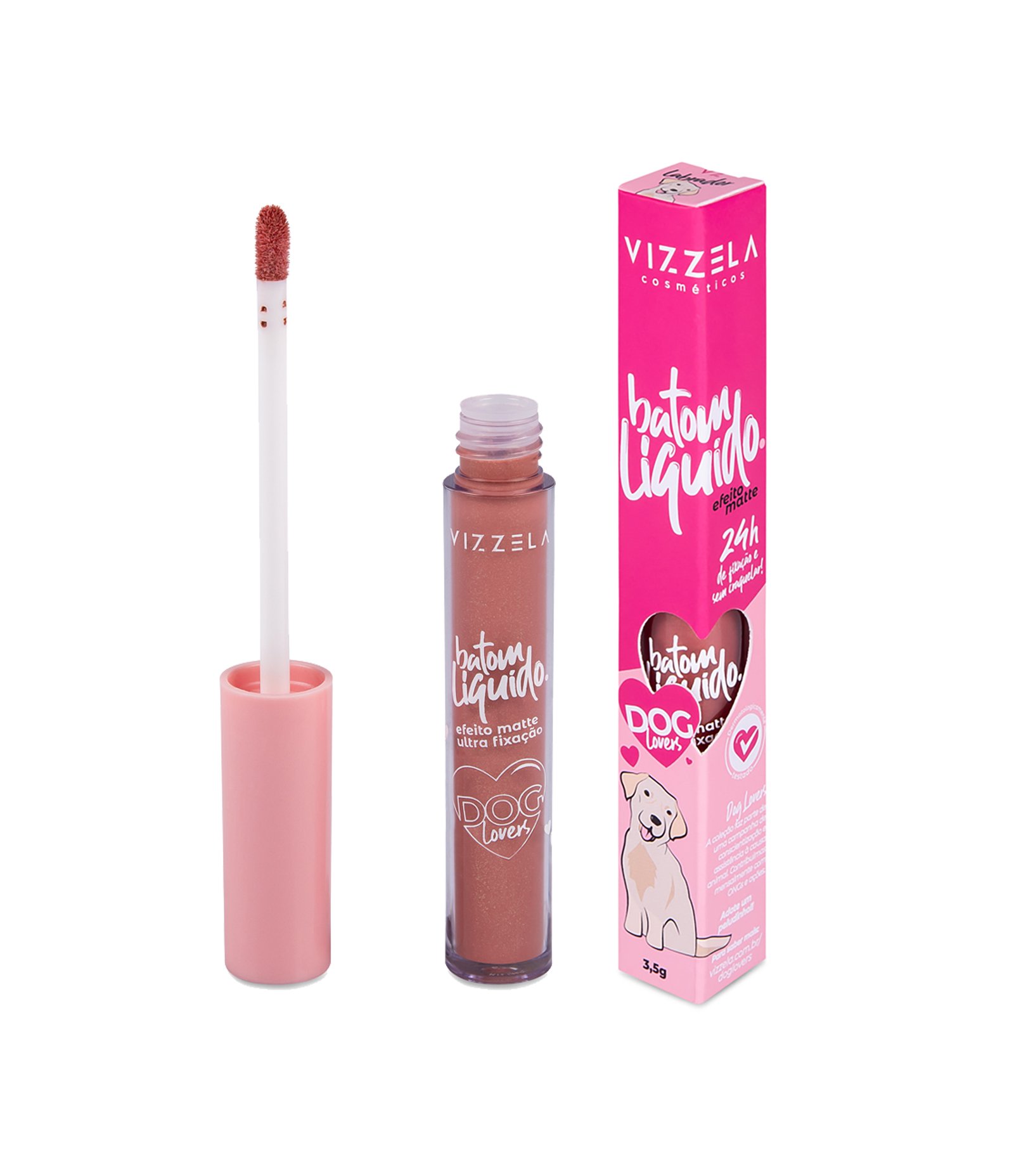 Batom Líquido Vizzela  13 - Labrador 2