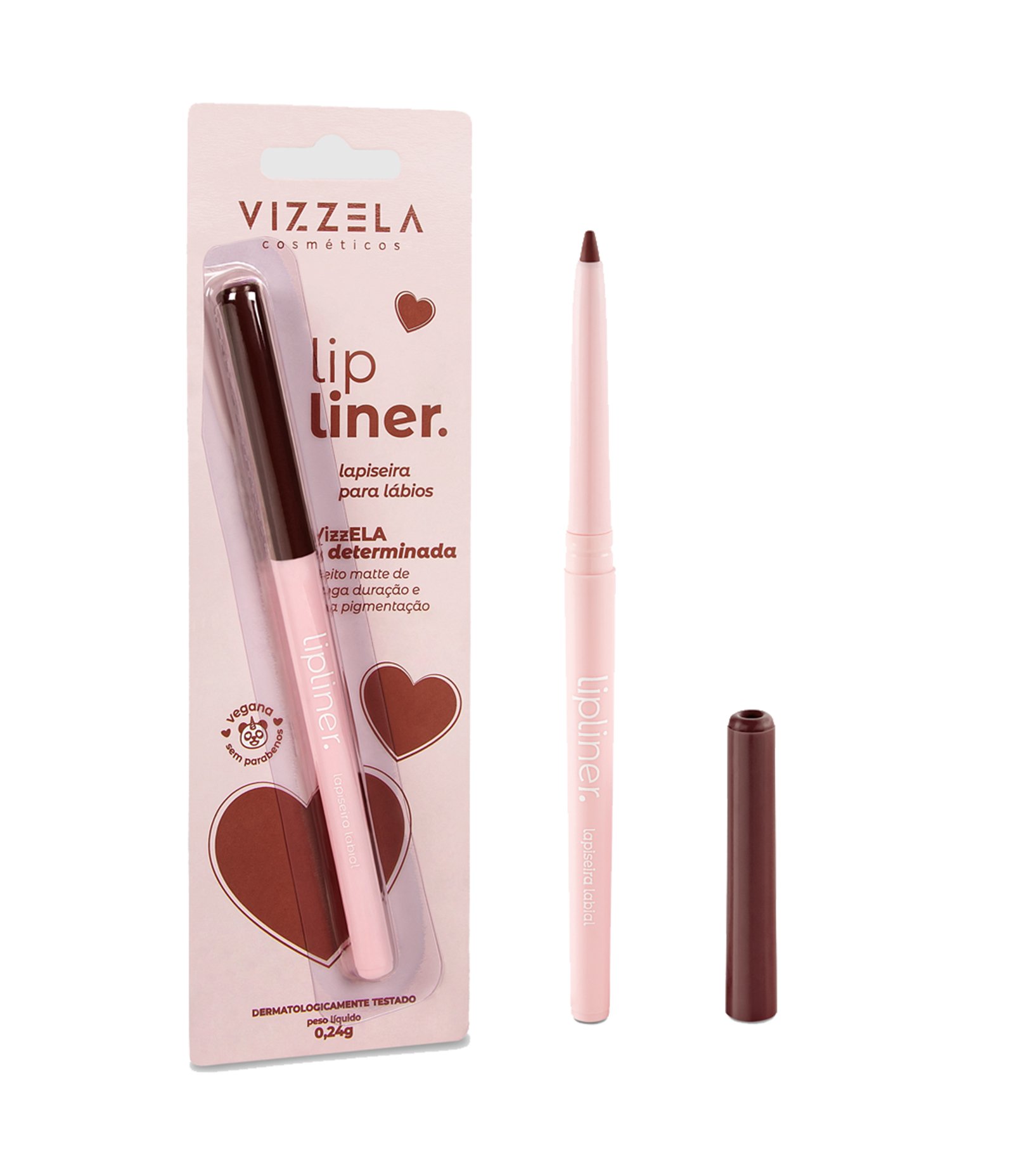 Lapiseira Labial Vizzela 3