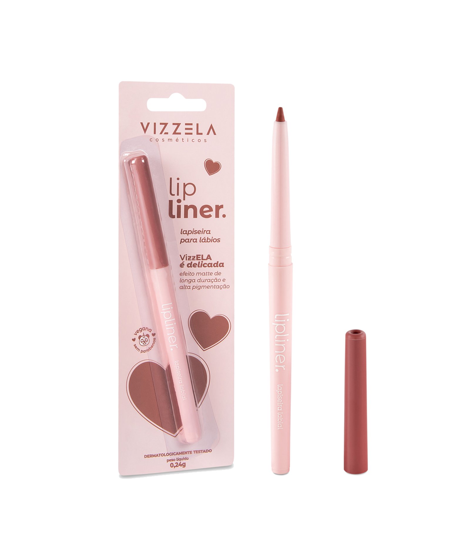 Lapiseira Labial Vizzela 4
