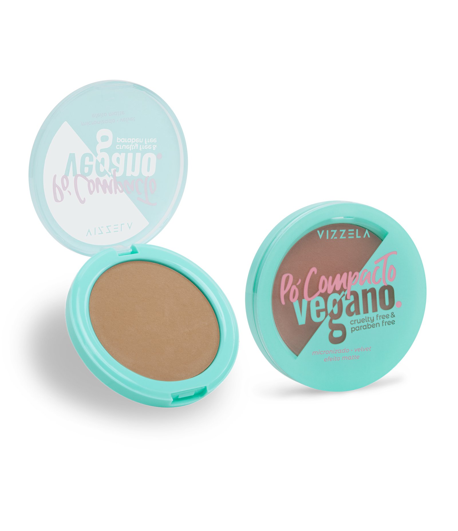 Pó Compacto Vizzela  Cor 8 2