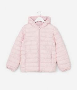 Jaqueta Puffer Infantil em Microfibra - Tam 5 a 14 Anos
