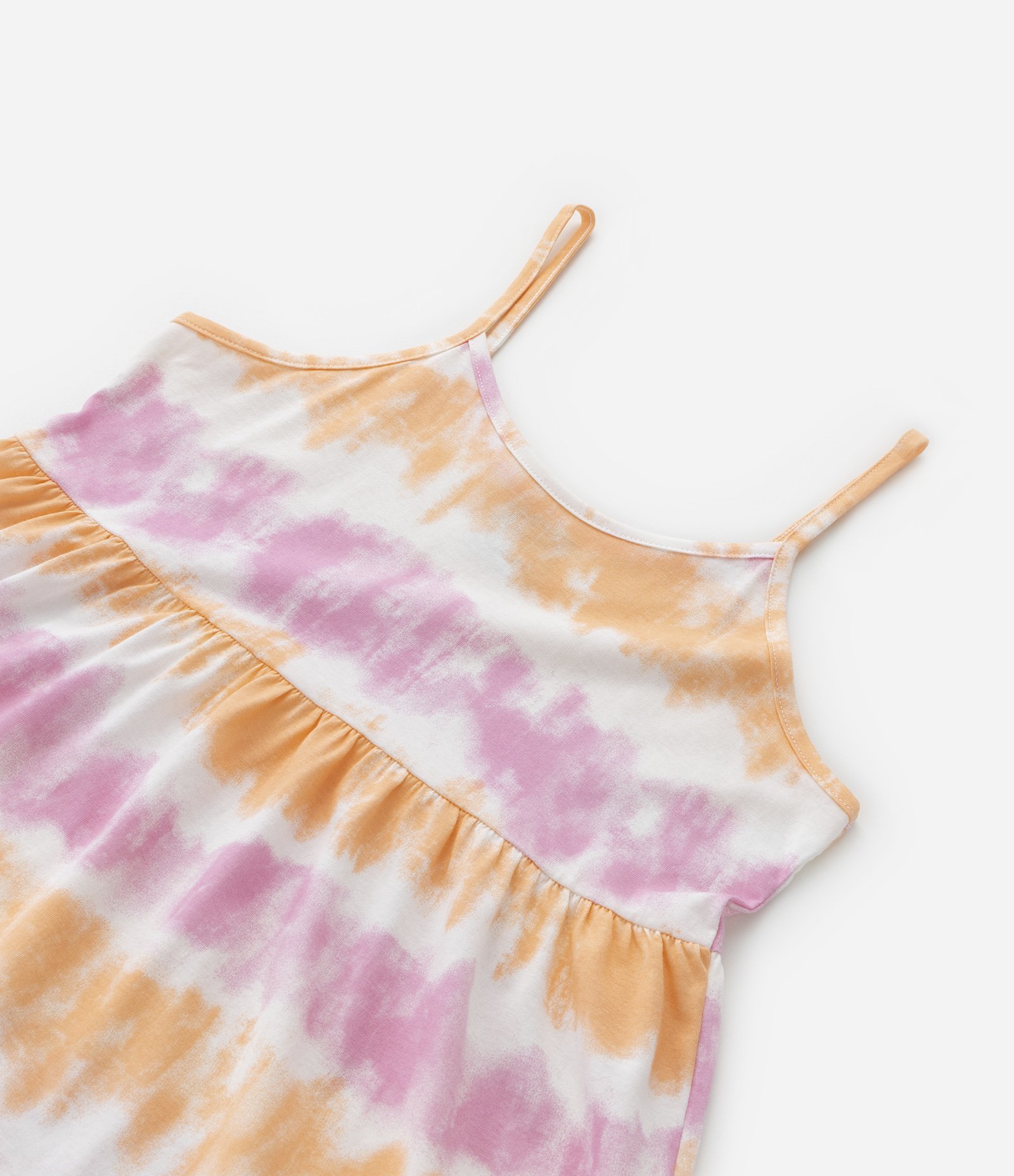 Vestido Infantil com Estampa Tie Dye - Tam 5 a 14 Anos Multicores 4