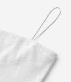 Regata Infantil Canelada com Alças Finas - Tam 7 a 14 Anos