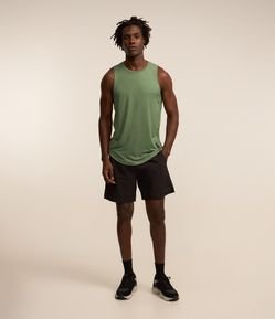 Bermuda Esportiva com Cós Elástico e Bolso