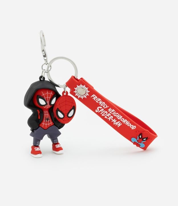 Chaveiro Infantil com Estampa do Homem Aranha Spider - Tam Único