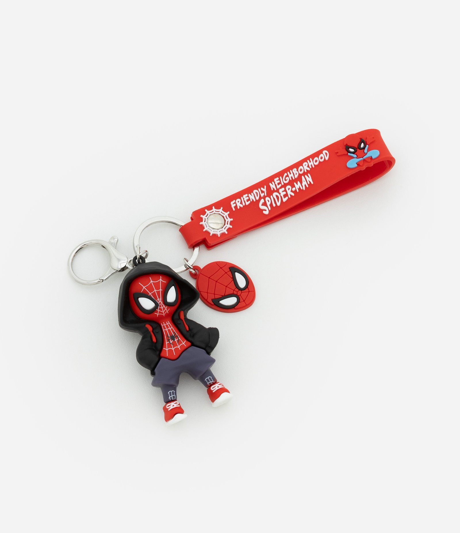 Chaveiro Infantil com Estampa do Homem Aranha Spider - Tam Único Vermelho 3