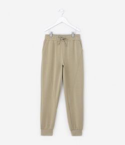 Calça Básica Infantil com Toque Suave e Recortes - Tam 5 a 14 Anos