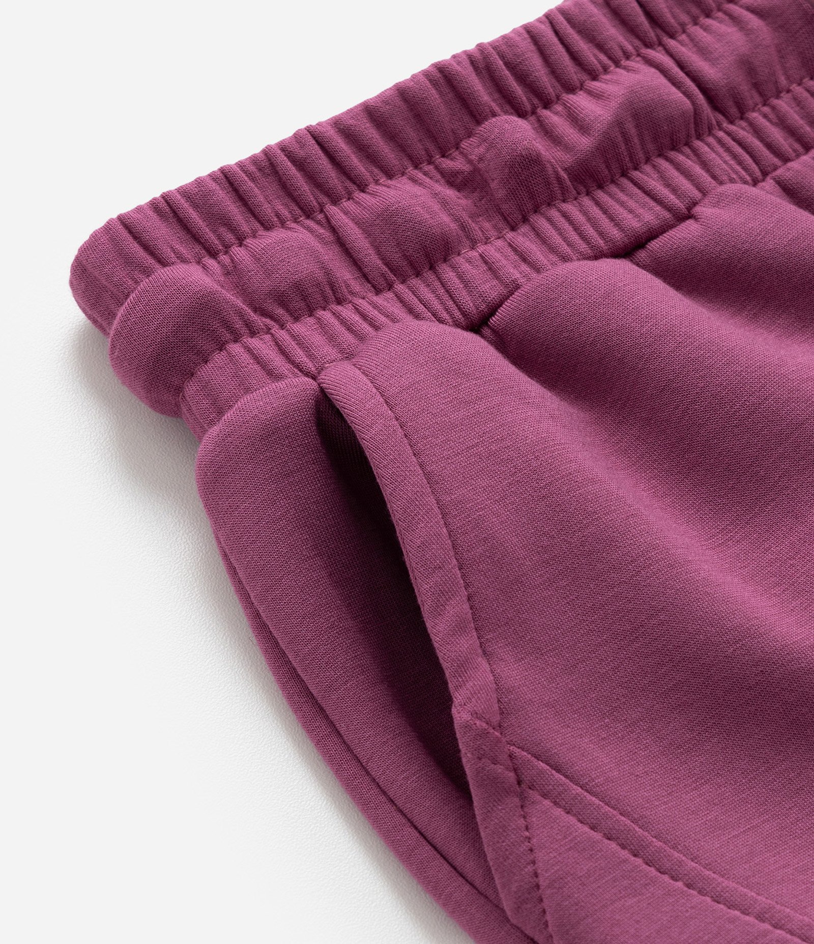 Calça Básica Infantil com Toque Suave e Recortes - Tam 5 a 14 Anos Vermelho Bordô 5