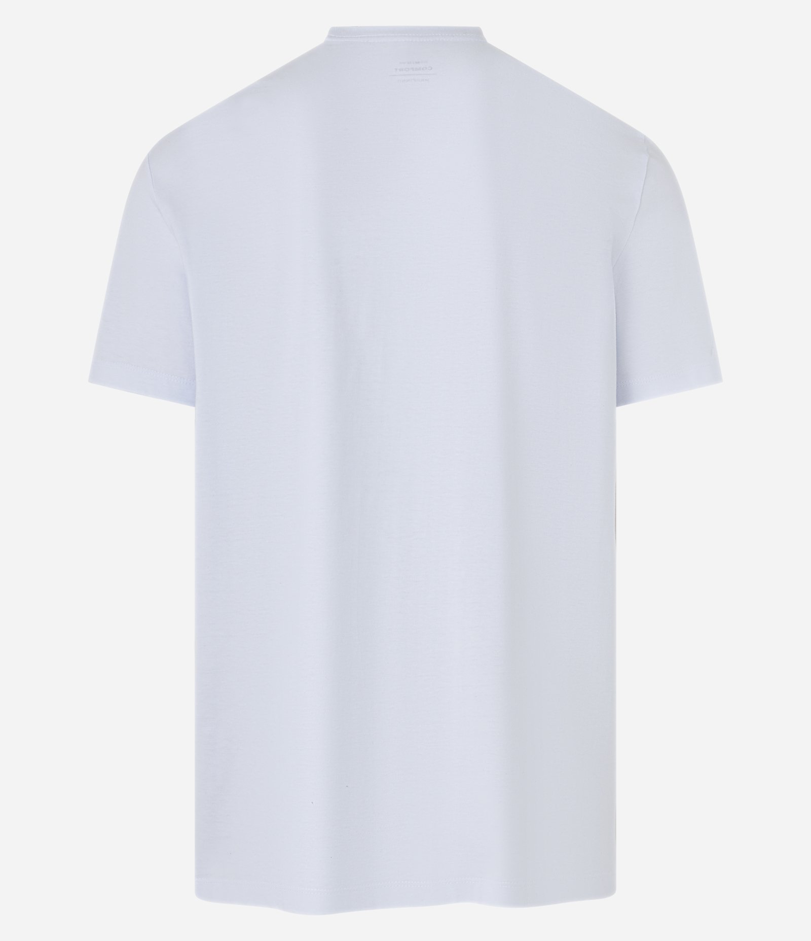 Camiseta Comfort em Meia Malha com Estampa Guitar Drawing Branco Neve 6