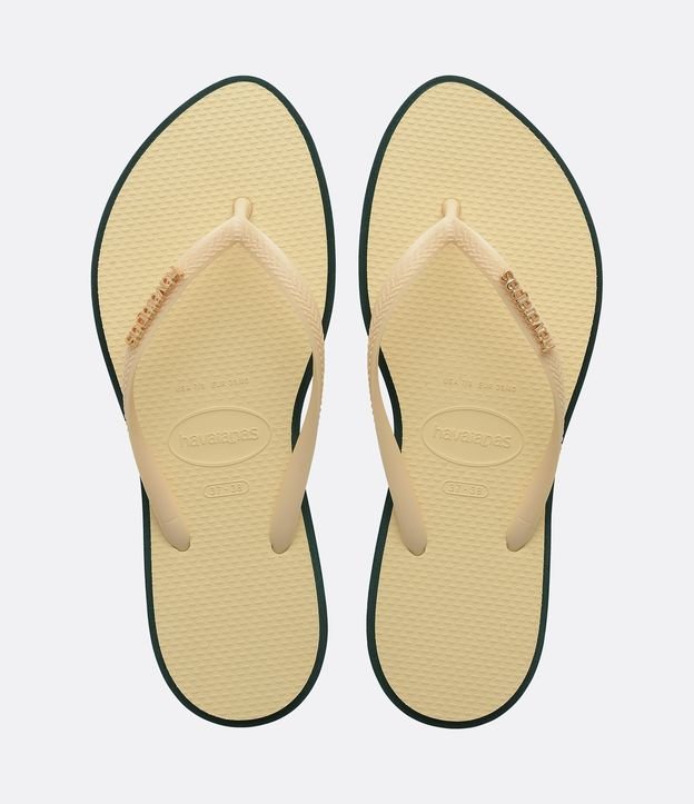 Chinelo Point Havaianas com Sola Bicolor