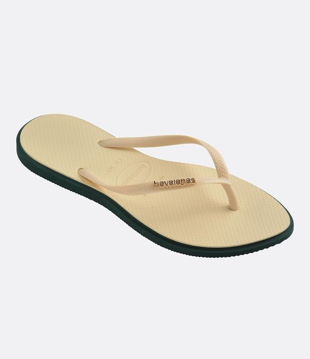 Chinelo Point Havaianas com Sola Bicolor