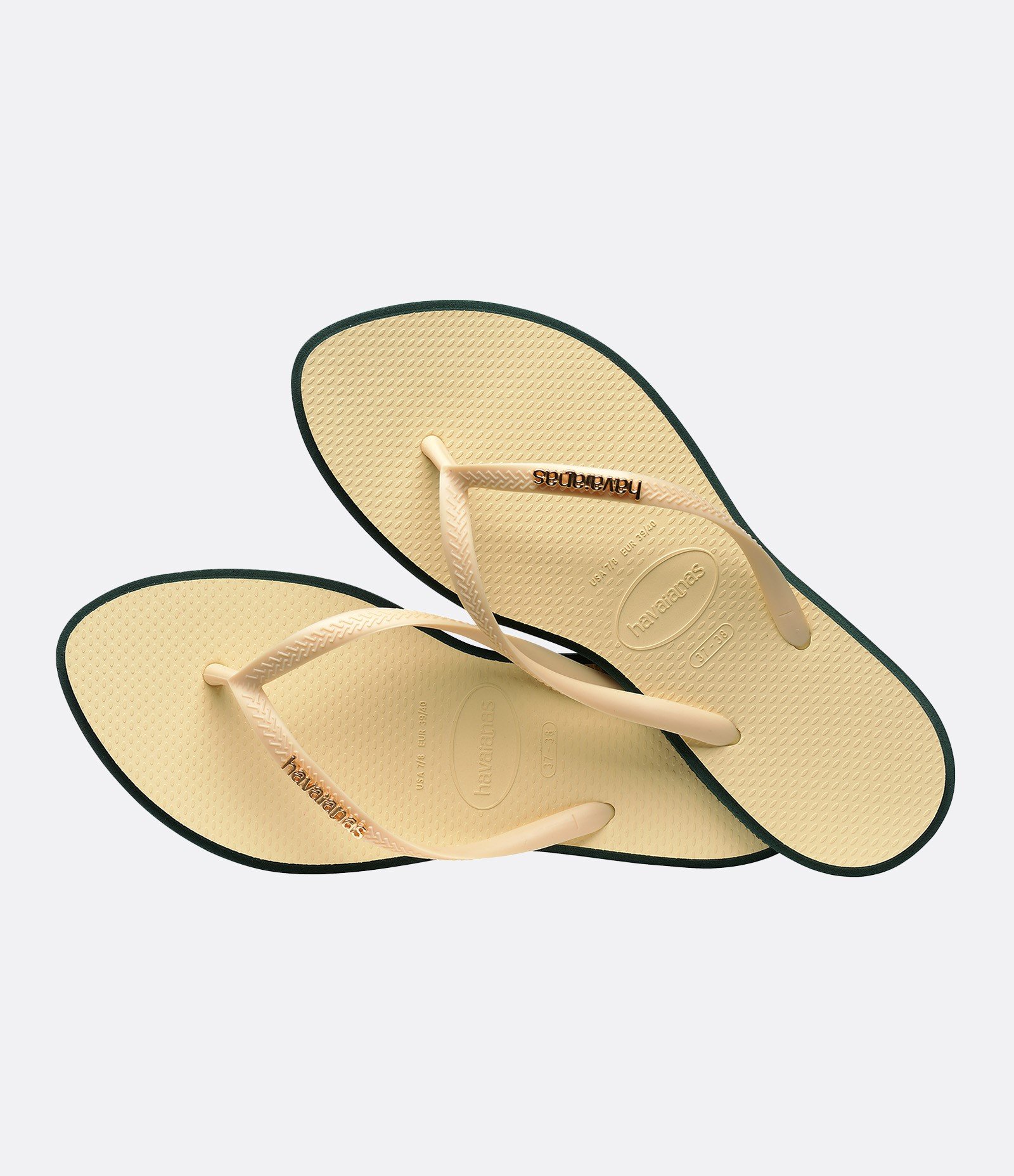 Chinelo Point com Sola Bicolor Havaianas Amarelo 4