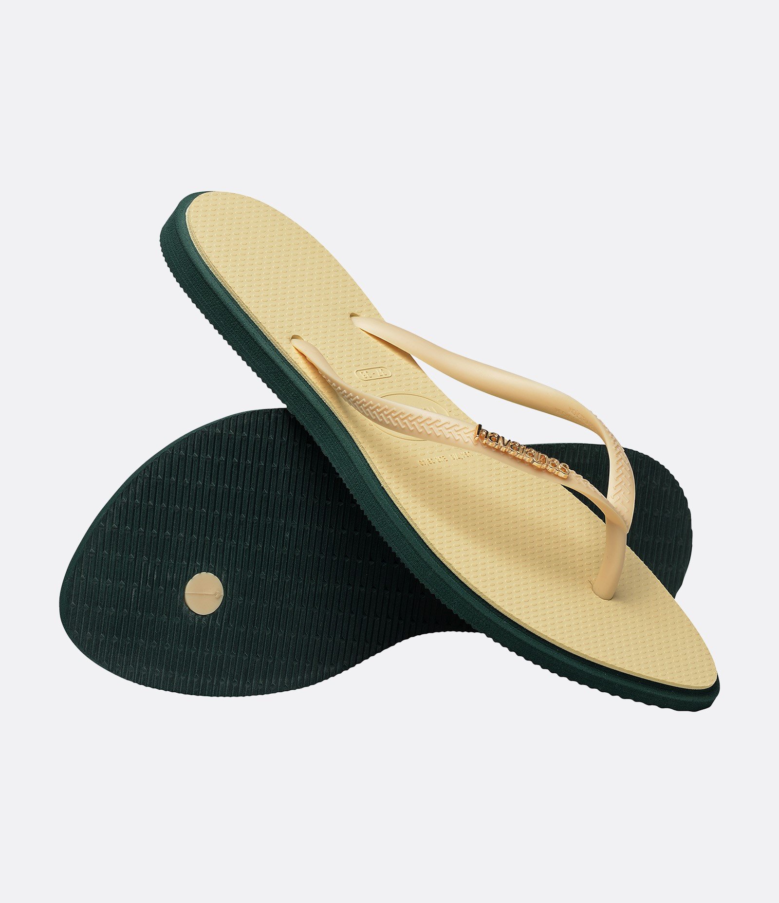 Chinelo Point com Sola Bicolor Havaianas Amarelo 5