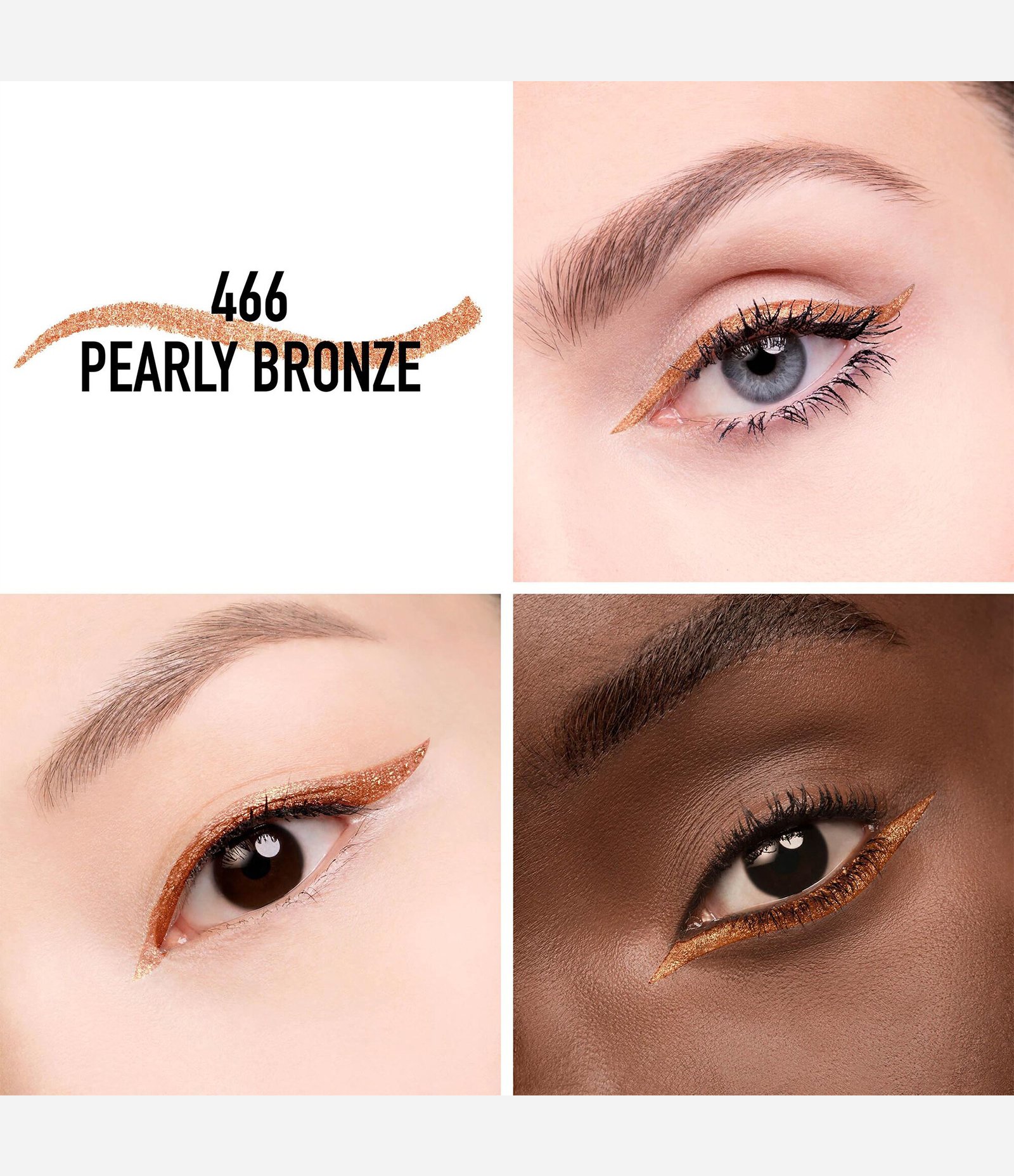 Lápis de Olho Diorshow Stylo 466 Pearly Bronze 2