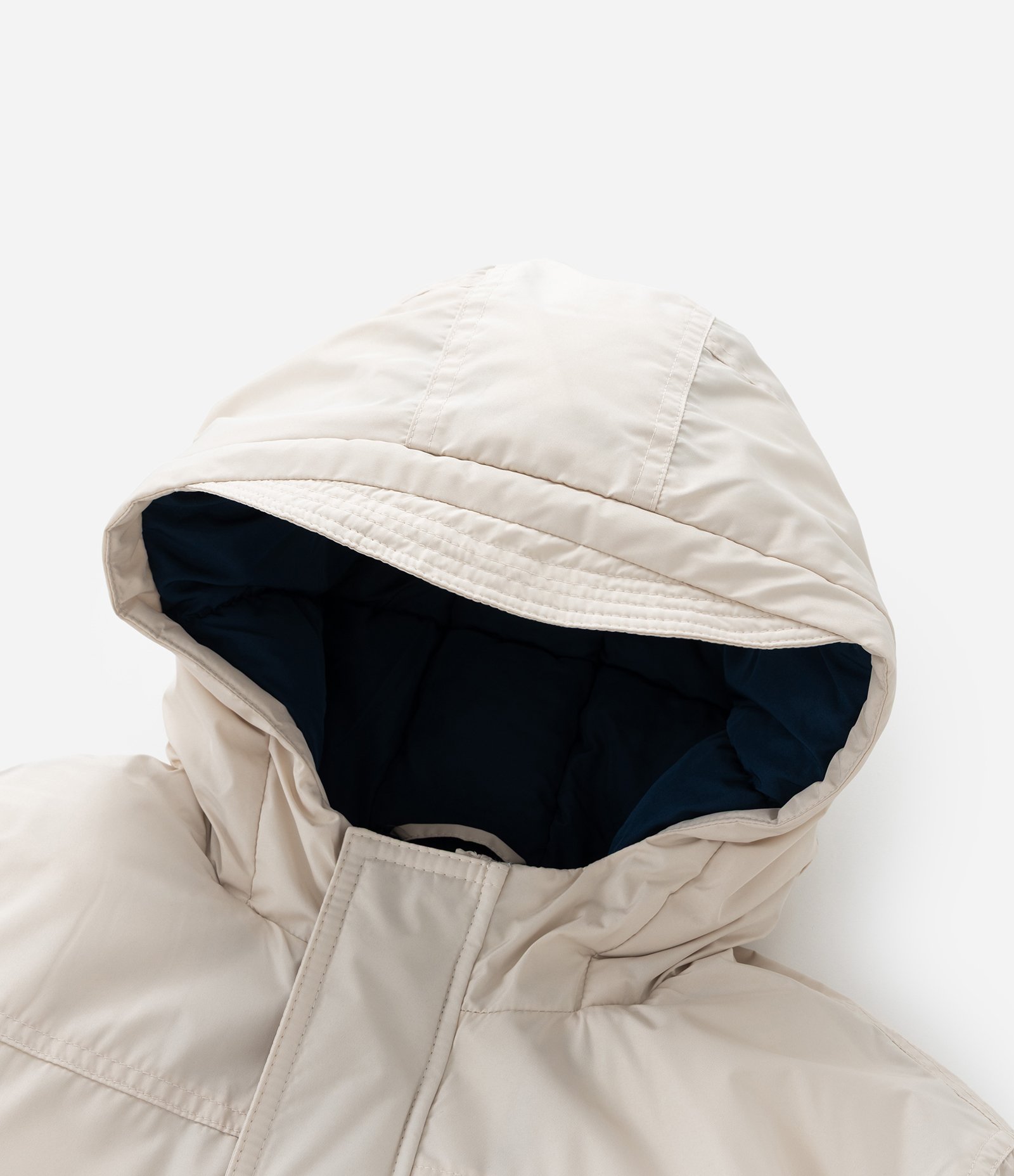 Jaqueta Infantil em Microfibra com Bolsos - Tam 5 a 14 Anos Off White 9