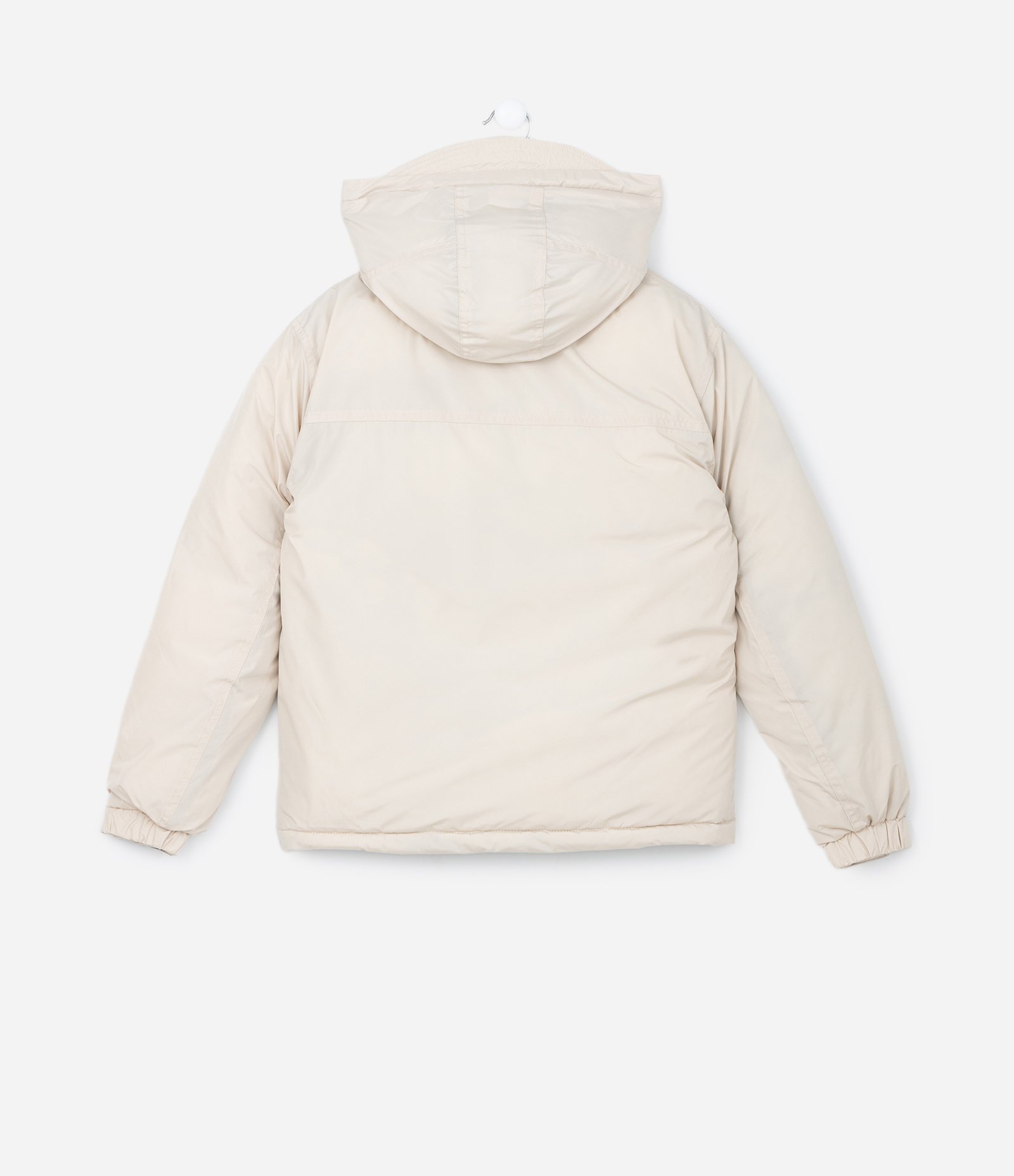 Jaqueta Infantil em Microfibra com Bolsos - Tam 5 a 14 Anos Off White 2