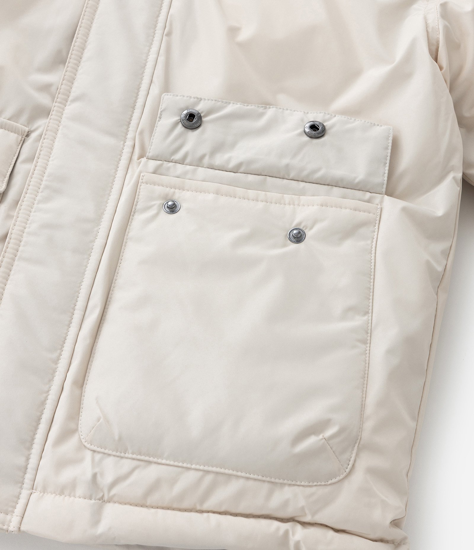 Jaqueta Infantil em Microfibra com Bolsos - Tam 5 a 14 Anos Off White 5