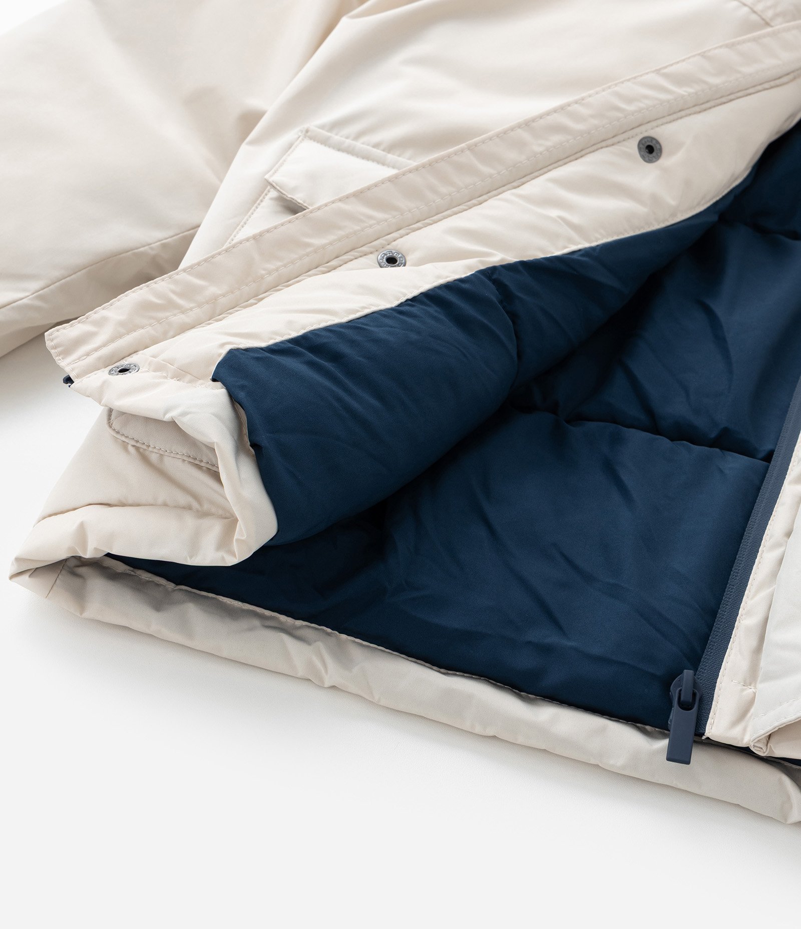 Jaqueta Infantil em Microfibra com Bolsos - Tam 5 a 14 Anos Off White 7