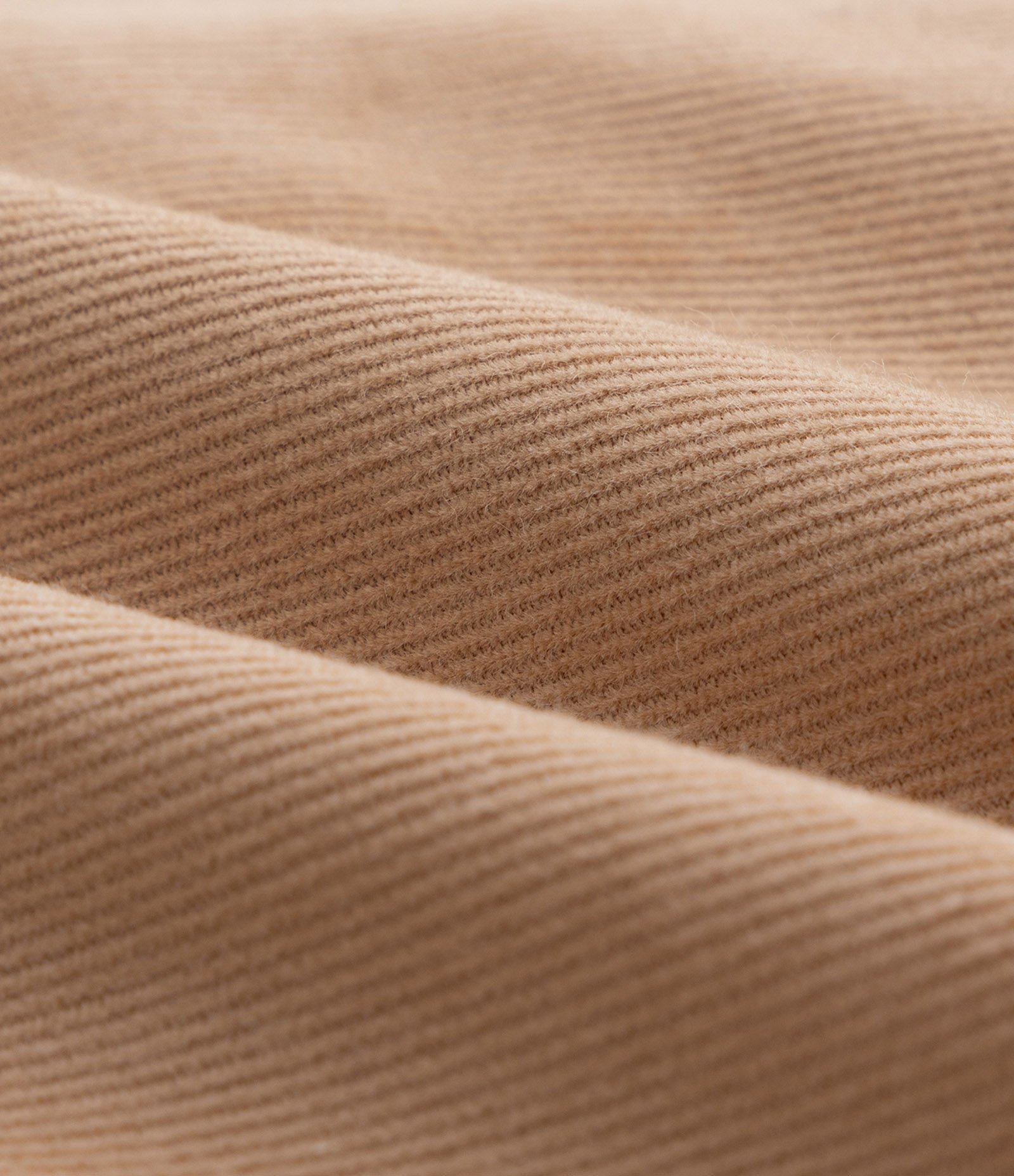 Camisa Infantil em Veludo Cotelê com Bolsinho - Tam 1 a 6 anos Bege 3