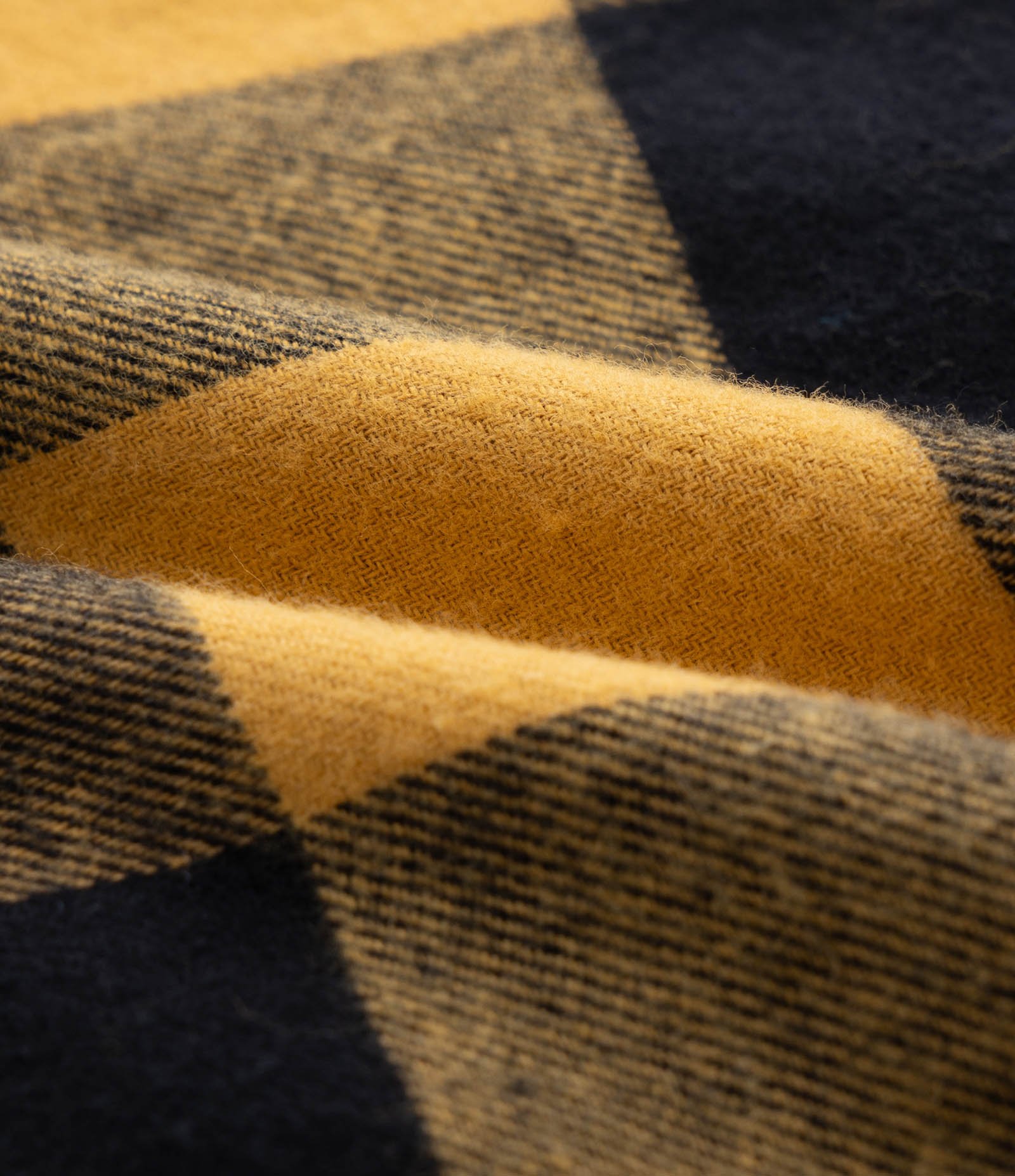 Camisa Infantil em Flanela com Estampa Xadrez - Tam 1 a 6 Anos Amarelo/Preto 3