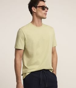 Camiseta Comfort Básica em Algodão Peruano
