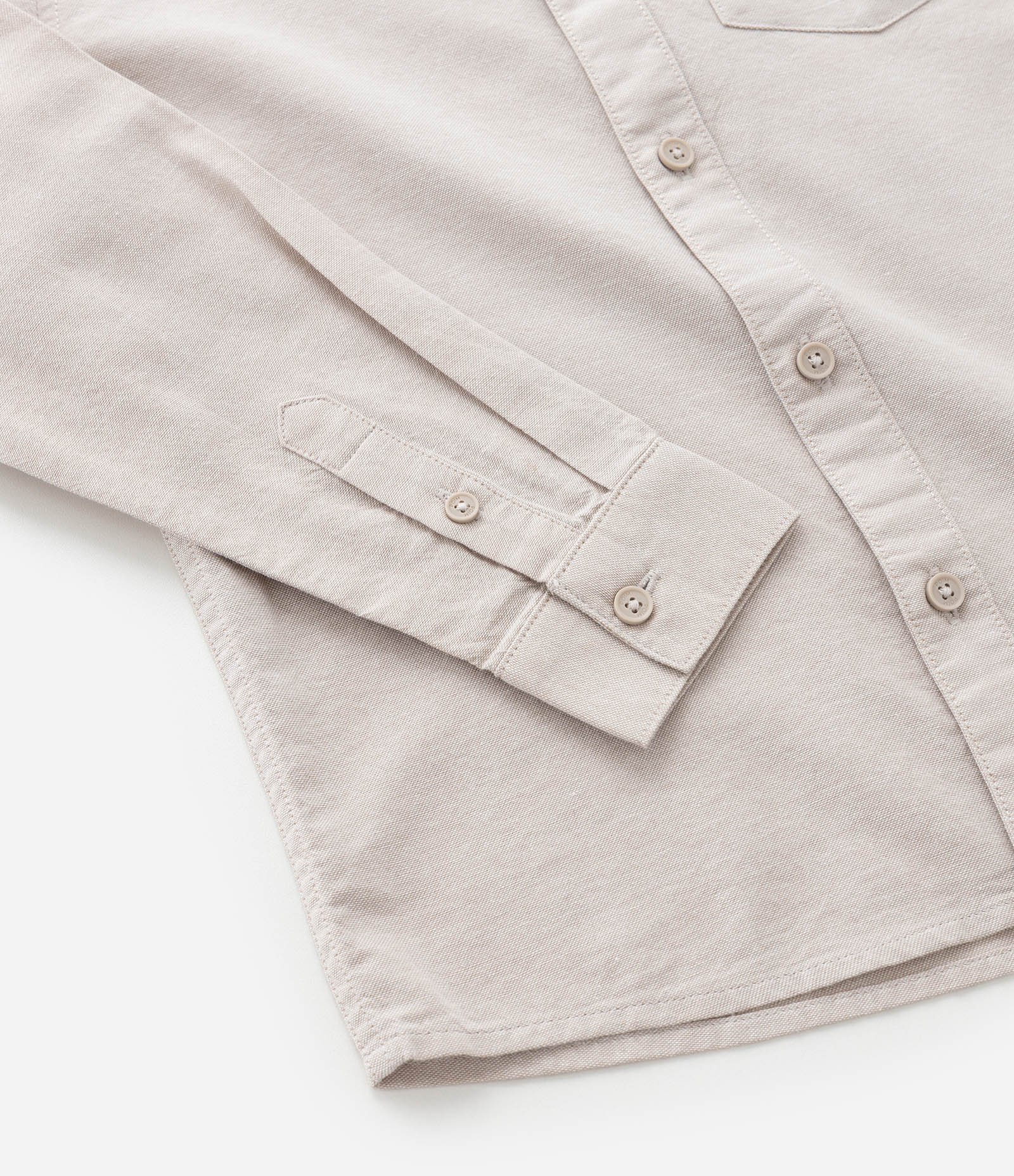 Camisa Básica Infantil em Oxford com Bolso - Tam 1 a 5/6 Anos 4