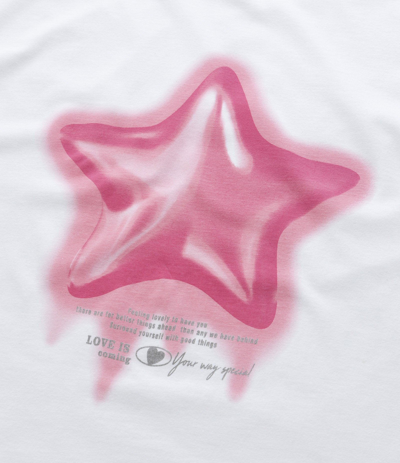 Camiseta Comfort Infantil com Estampa Estrela 3D - Tam 7 a 14 Anos Branco Neve 4