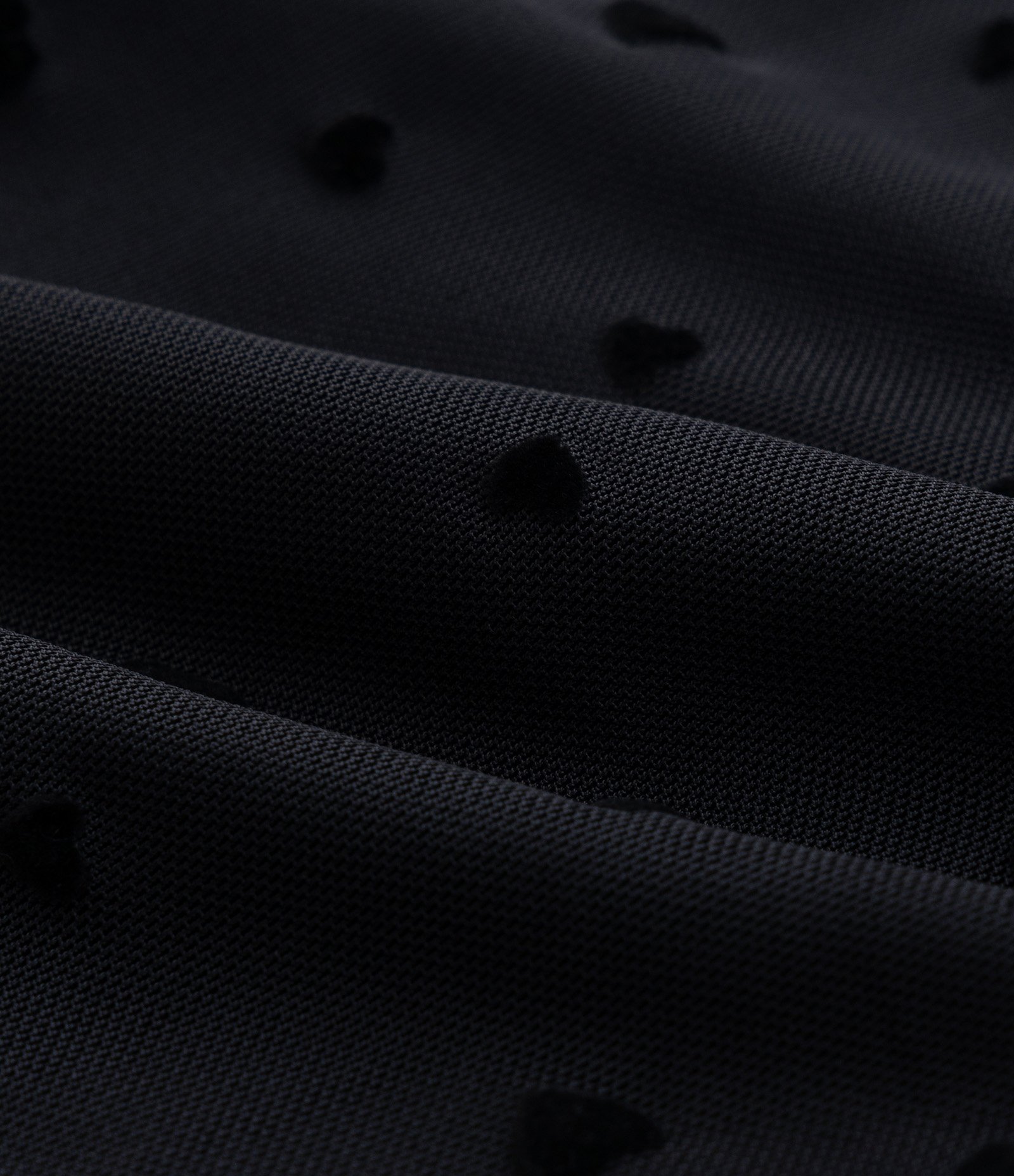Blusa Infantil em Tule com Sobreposição - Tam 5 a 14 Anos Preto 3