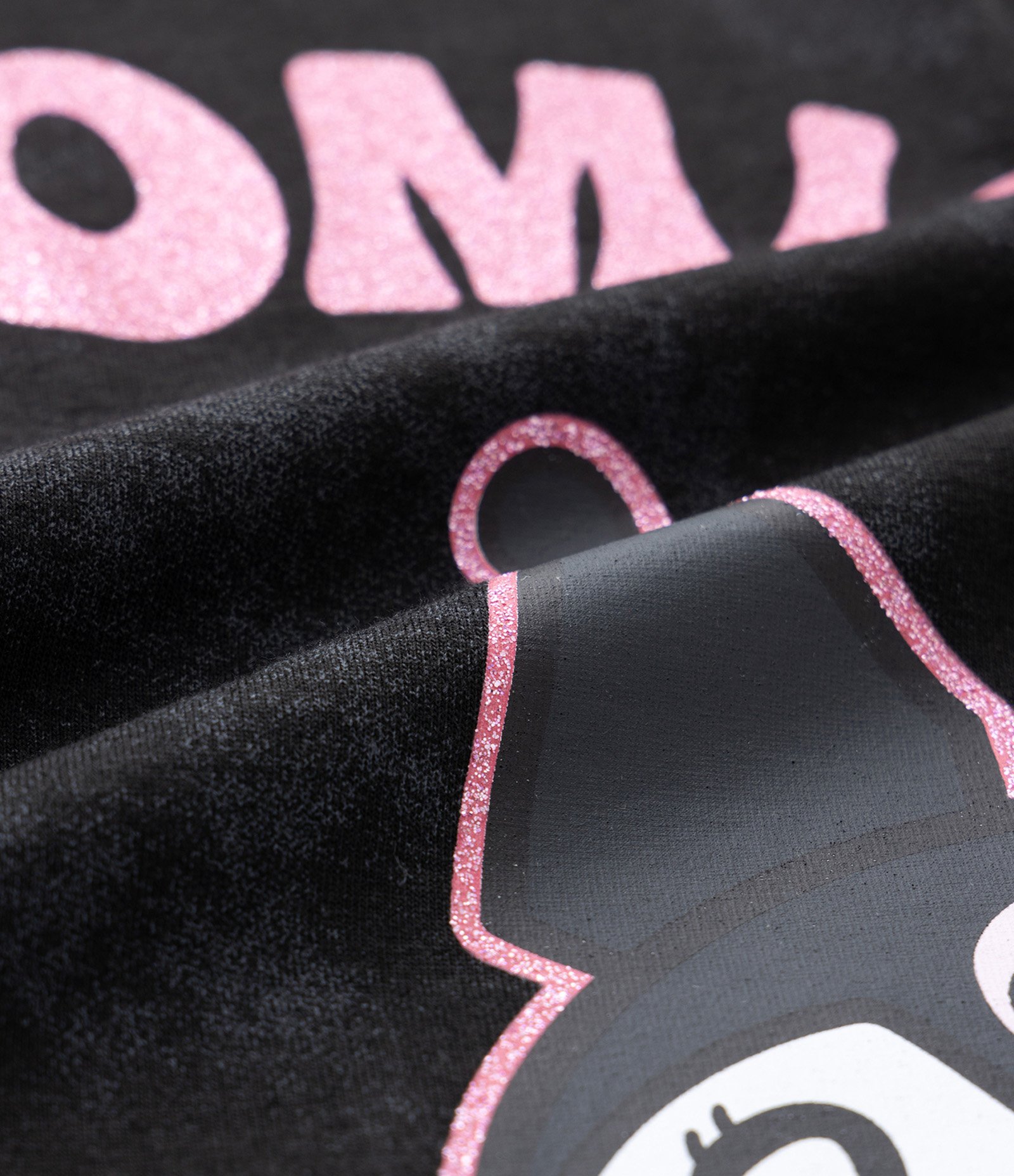 Camiseta Curta Infantil com Estampa da Kuromi - Tam 5 a 14 Anos Preto 3